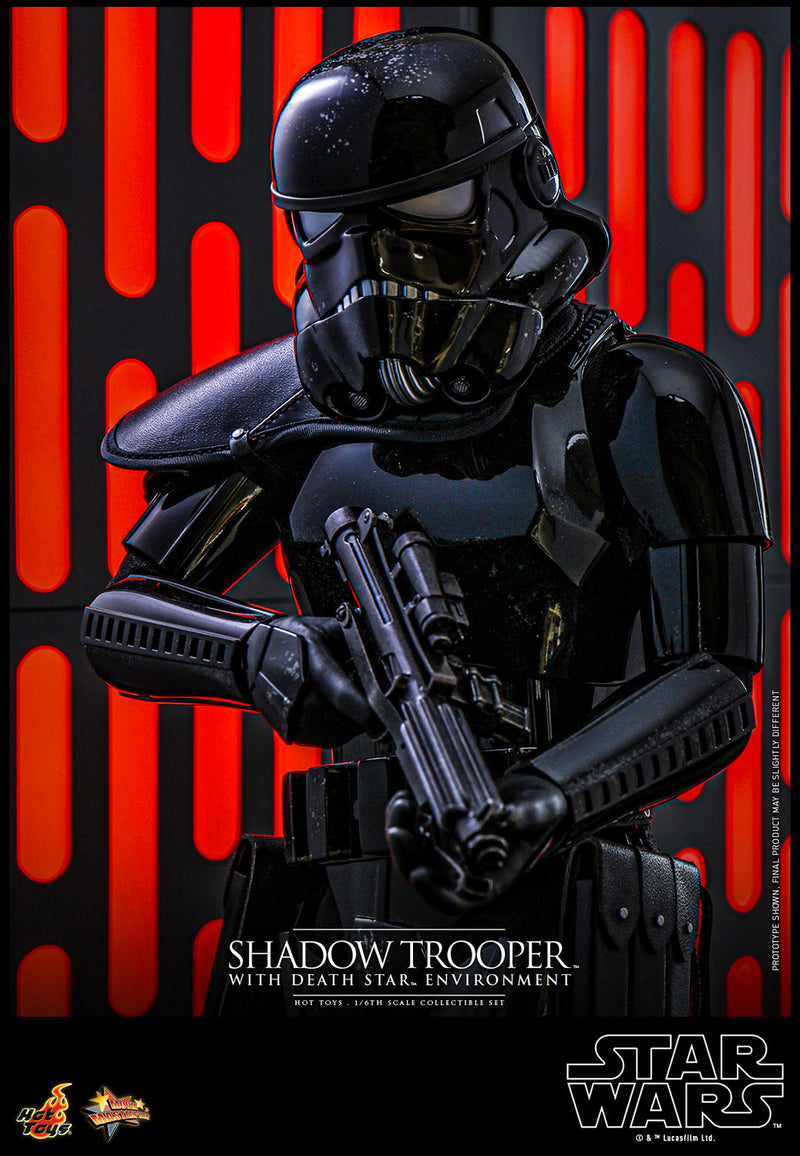 Load image into Gallery viewer, Hot Toys - Star Wars - Shadow Trooper with Death Star Environment
