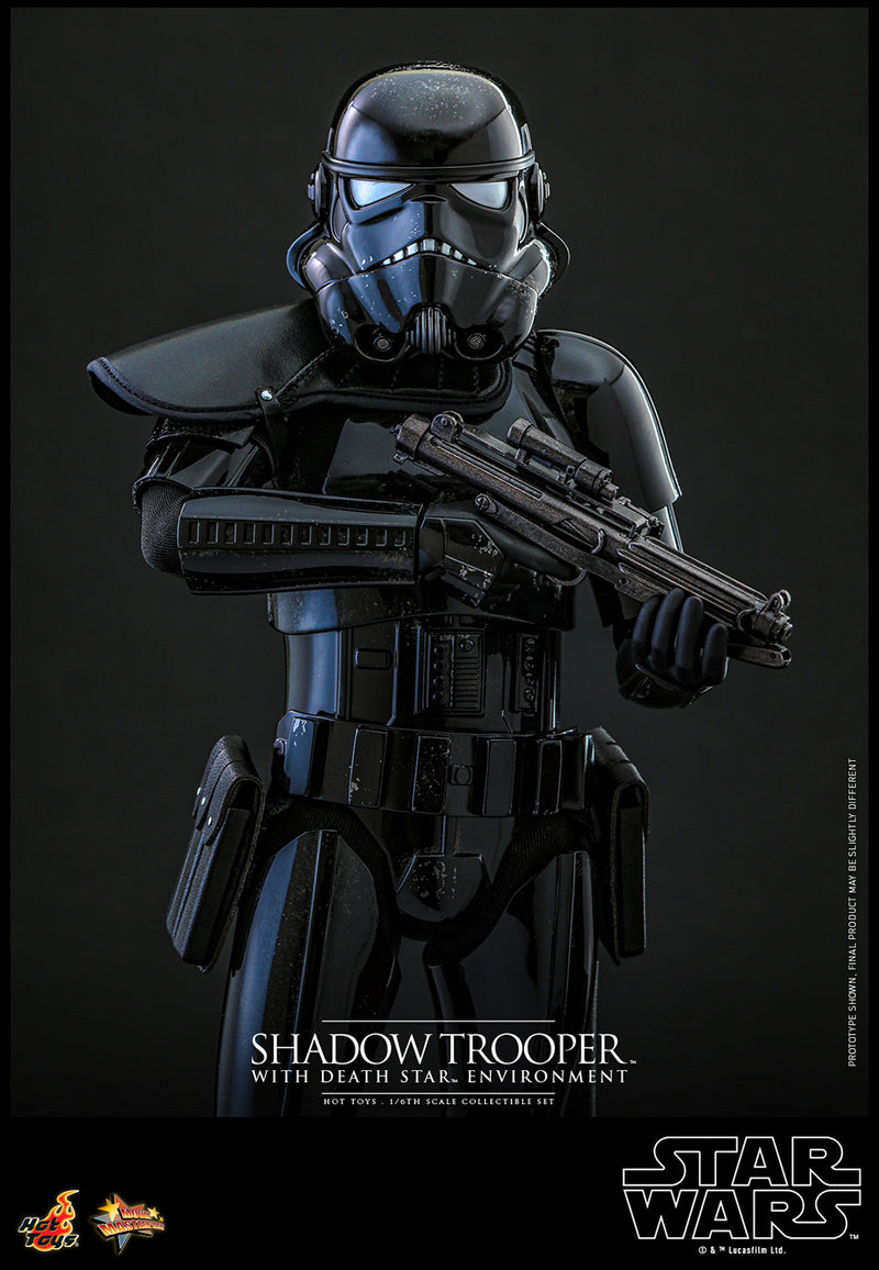 Load image into Gallery viewer, Hot Toys - Star Wars - Shadow Trooper with Death Star Environment
