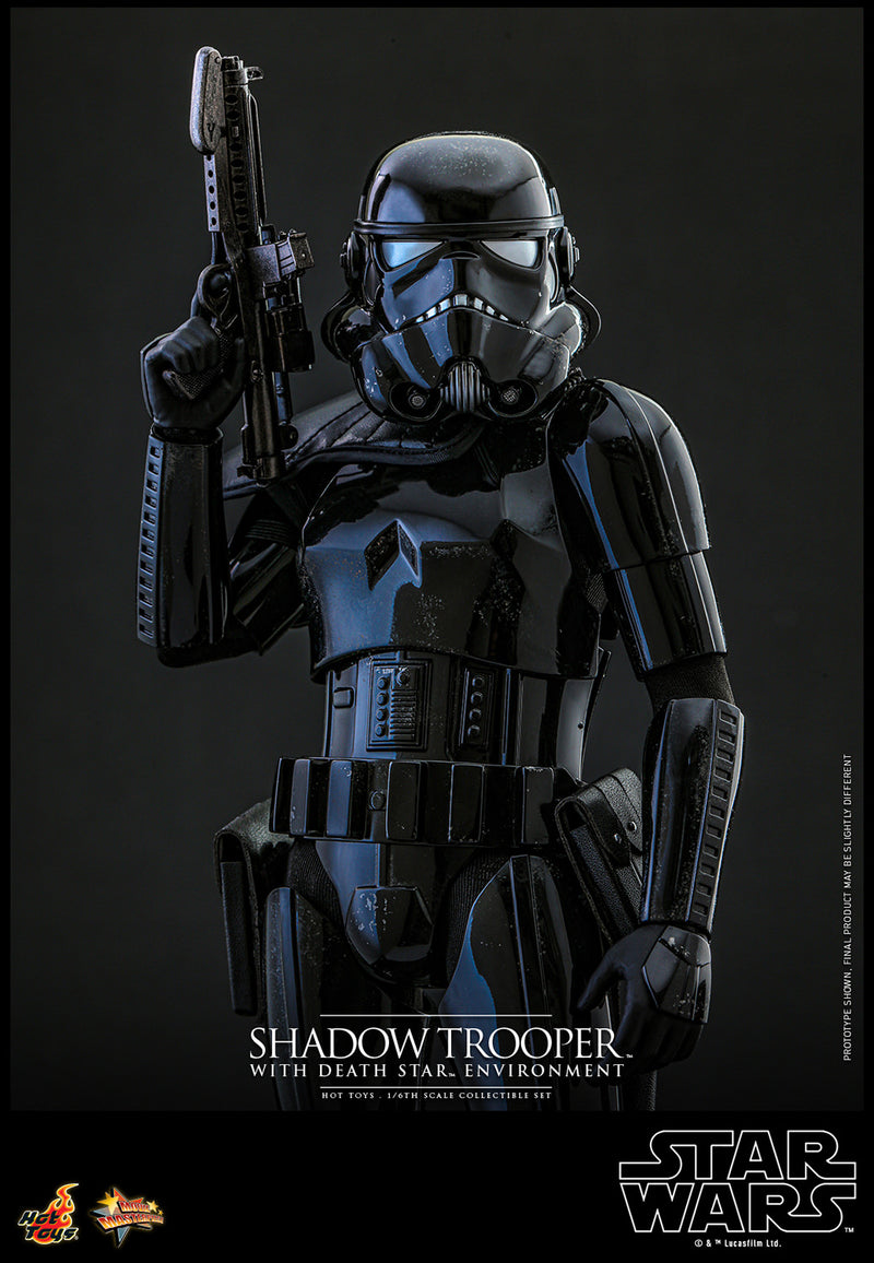 Load image into Gallery viewer, Hot Toys - Star Wars - Shadow Trooper with Death Star Environment
