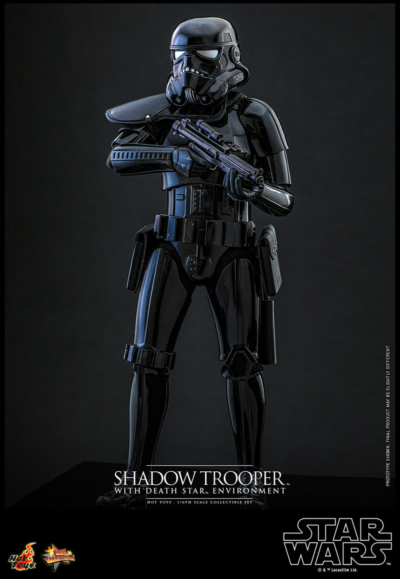 Load image into Gallery viewer, Hot Toys - Star Wars - Shadow Trooper with Death Star Environment
