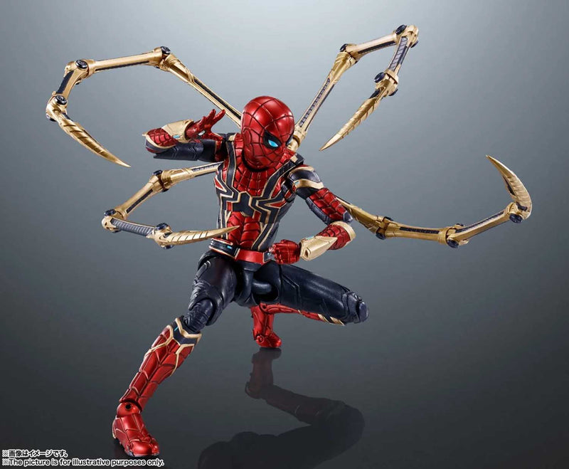 Load image into Gallery viewer, Bandai - S.H.Figuarts - Spiderman No Way Home - Iron Spider (Reissue)

