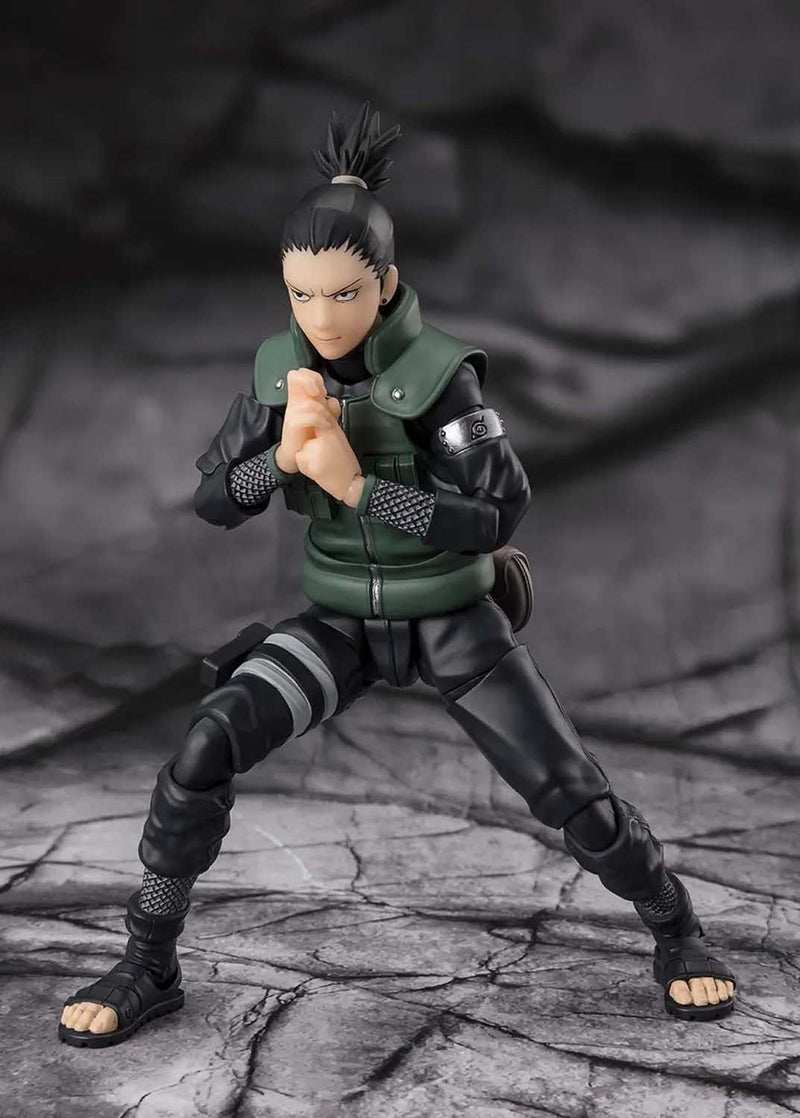 Load image into Gallery viewer, Bandai - S.H.Figuarts - Naruto Shippuden - Shikamaru Nara (Brilliant Strategist)
