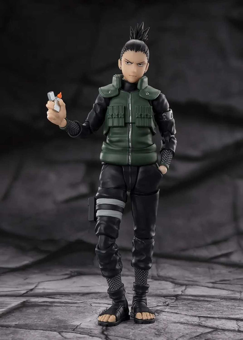 Load image into Gallery viewer, Bandai - S.H.Figuarts - Naruto Shippuden - Shikamaru Nara (Brilliant Strategist)
