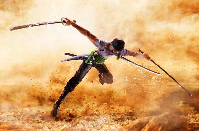 Load image into Gallery viewer, Bandai - S.H.Figuarts - One Piece - Roronoa Zoro (Romance Dawn)
