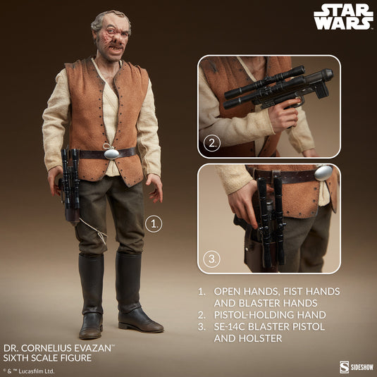 Sideshow - Star Wars A New Hope - Doctor Cornelius Evazan