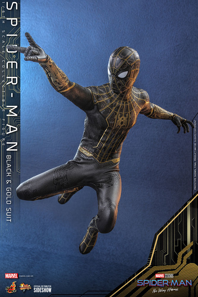 Load image into Gallery viewer, Hot Toys - Spider-Man: No Way Home: Spider-Man (Black &amp; Gold Suit)
