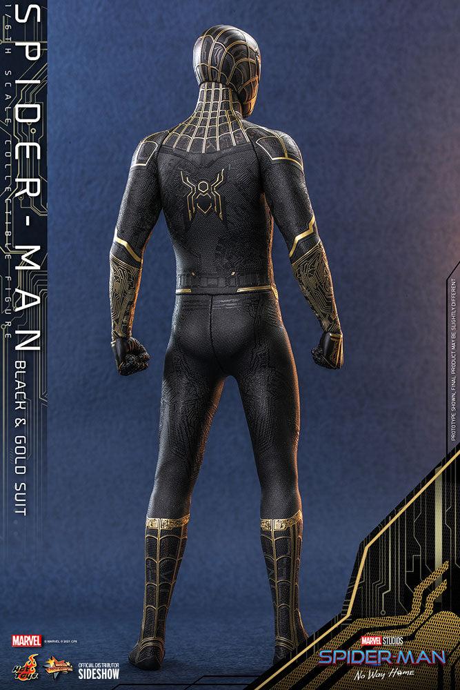 Load image into Gallery viewer, Hot Toys - Spider-Man: No Way Home: Spider-Man (Black &amp; Gold Suit)
