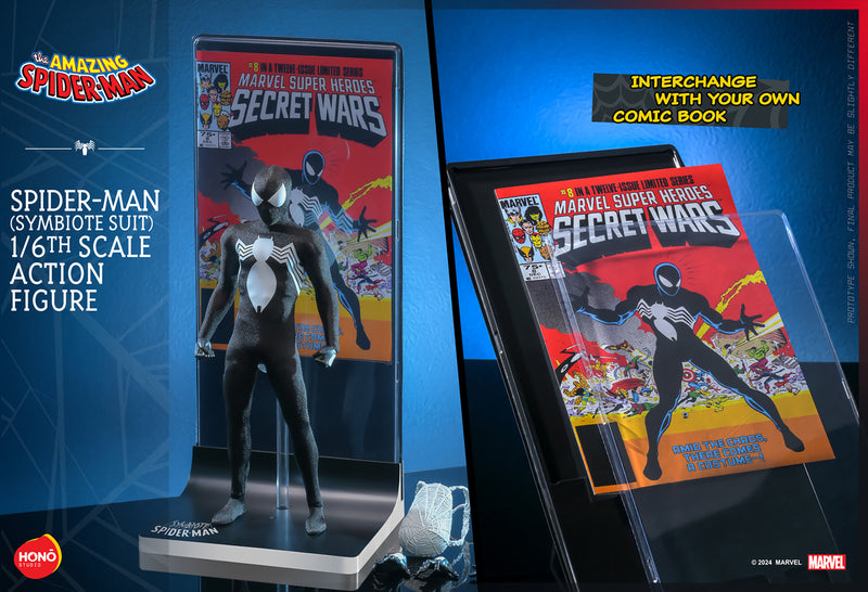 Load image into Gallery viewer, Honō Studio - Marvel Comic&#39;s Spider-Man - Spider-Man (Symbiote Suit)
