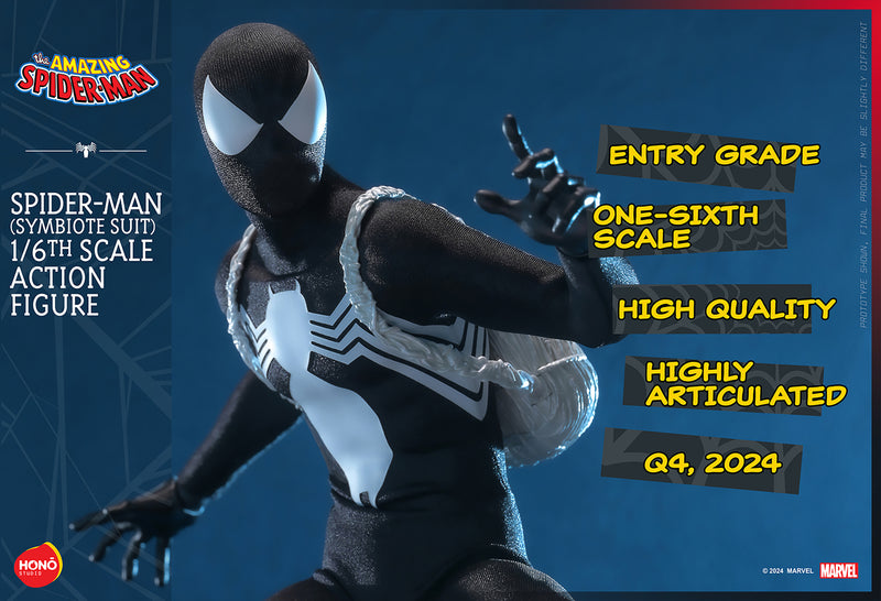 Load image into Gallery viewer, Honō Studio - Marvel Comic&#39;s Spider-Man - Spider-Man (Symbiote Suit)
