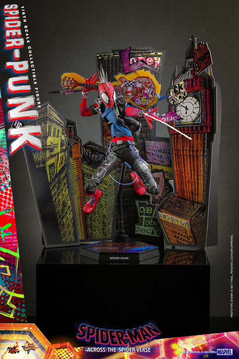 Load image into Gallery viewer, Hot Toys - Spider-Man - Across The Spider-Verse - Spider-Punk
