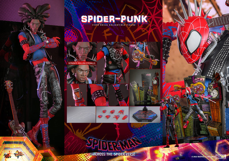 Load image into Gallery viewer, Hot Toys - Spider-Man - Across The Spider-Verse - Spider-Punk
