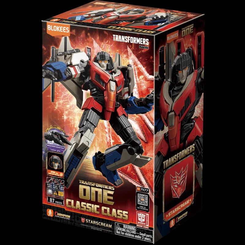 Load image into Gallery viewer, Blokees - Transformers Classic Class - Starscream 16 Transformers ONE
