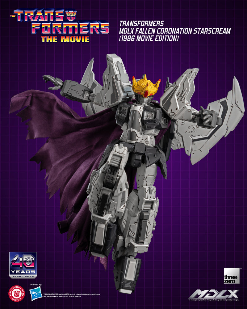 Load image into Gallery viewer, Threezero - Transformers - MDLX Fallen Coronation Starscream (1986 Movie Edition)
