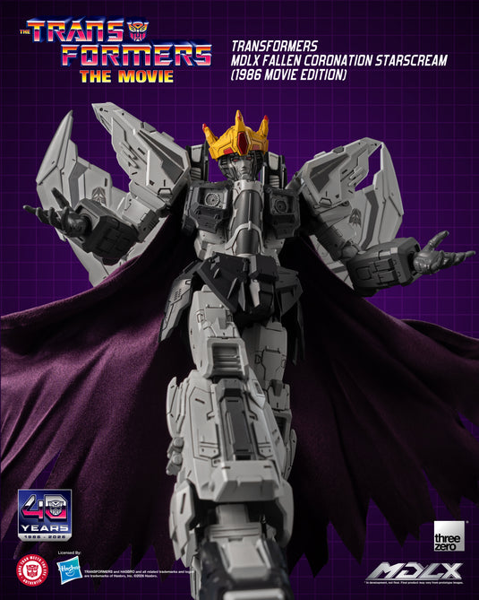 Threezero - Transformers - MDLX Fallen Coronation Starscream (1986 Movie Edition)