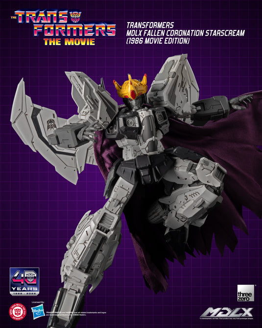 Threezero - Transformers - MDLX Fallen Coronation Starscream (1986 Movie Edition)