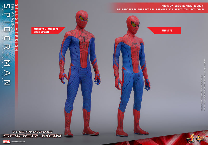 Load image into Gallery viewer, Hot Toys - The Amazing Spider-Man - The Amazing Spider-Man (Deluxe Version)
