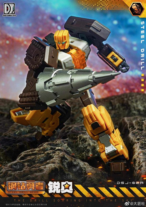 Load image into Gallery viewer, Craftsman Toys - DJS Tacticlord Combiner - DJS-02A Drill
