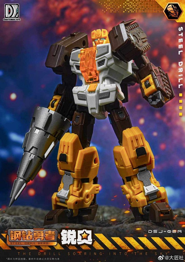 Load image into Gallery viewer, Craftsman Toys - DJS Tacticlord Combiner - DJS-02A Drill
