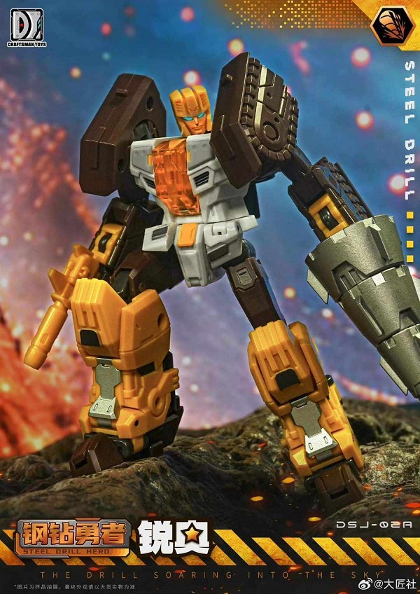 Load image into Gallery viewer, Craftsman Toys - DJS Tacticlord Combiner - DJS-02A Drill
