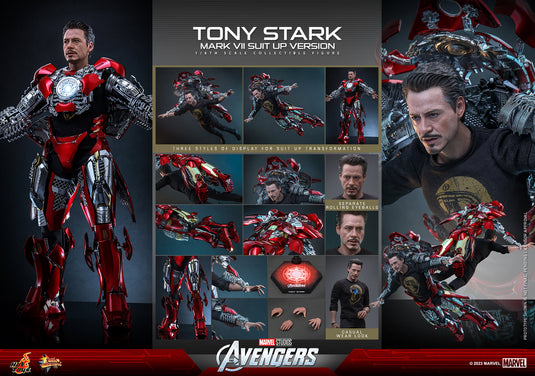 Hot Toys - The Avengers - Tony Stark (Mark VII Suit-Up Version)