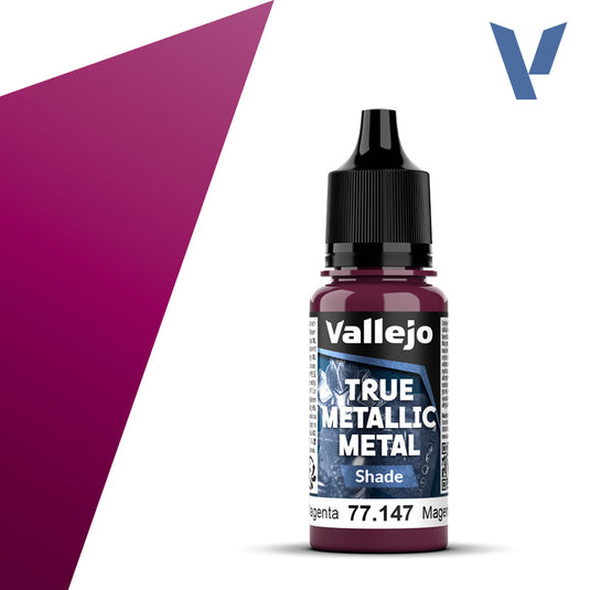 Vallejo - True Metallic Metal  Shade - VAL77147 Crimson Magenta