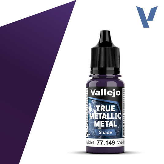 Vallejo - True Metallic Metal  Shade - VAL77149 Celestial Violet