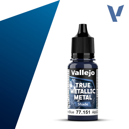 Vallejo - True Metallic Metal  Shade - VAL77151 Sapphire Blue