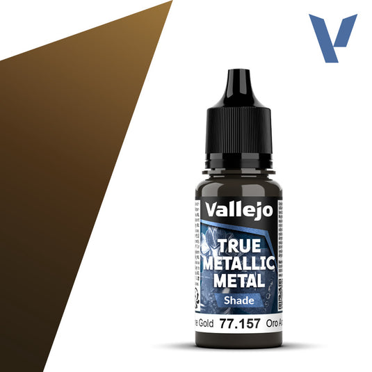Vallejo - True Metallic Metal  Shade - VAL77157 Arcane Gold