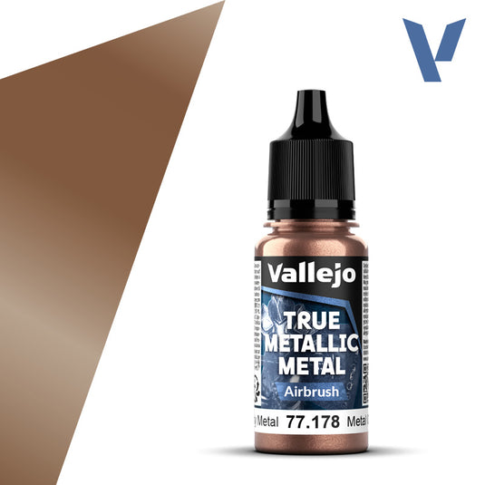 Vallejo - True Metallic Metal  Airbrush - VAL77178 Rusty Metal
