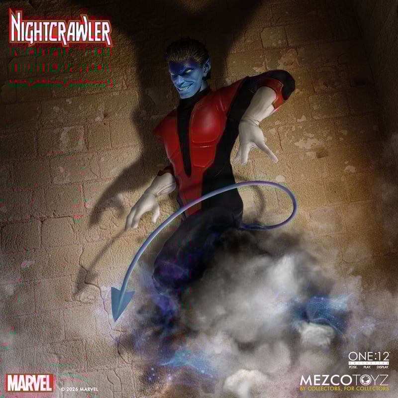 Load image into Gallery viewer, Mezco Toyz - One 12 Marvel Comics - Nightcrawler
