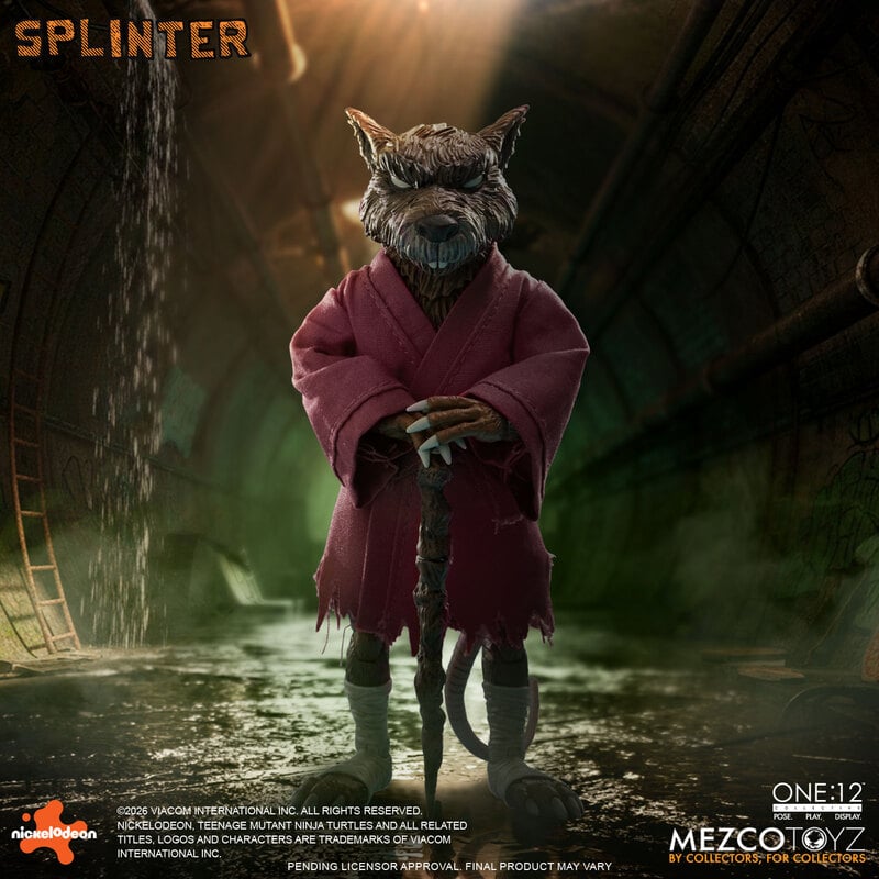 Load image into Gallery viewer, Mezco Toyz - One 12 Teenage Mutant Ninja Turtles - Splinter
