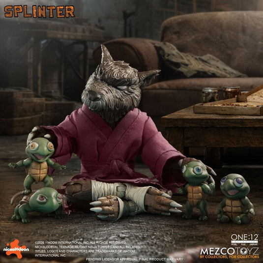 Mezco Toyz - One 12 Teenage Mutant Ninja Turtles - Splinter