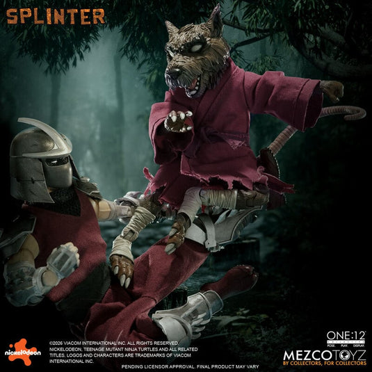 Mezco Toyz - One 12 Teenage Mutant Ninja Turtles - Splinter