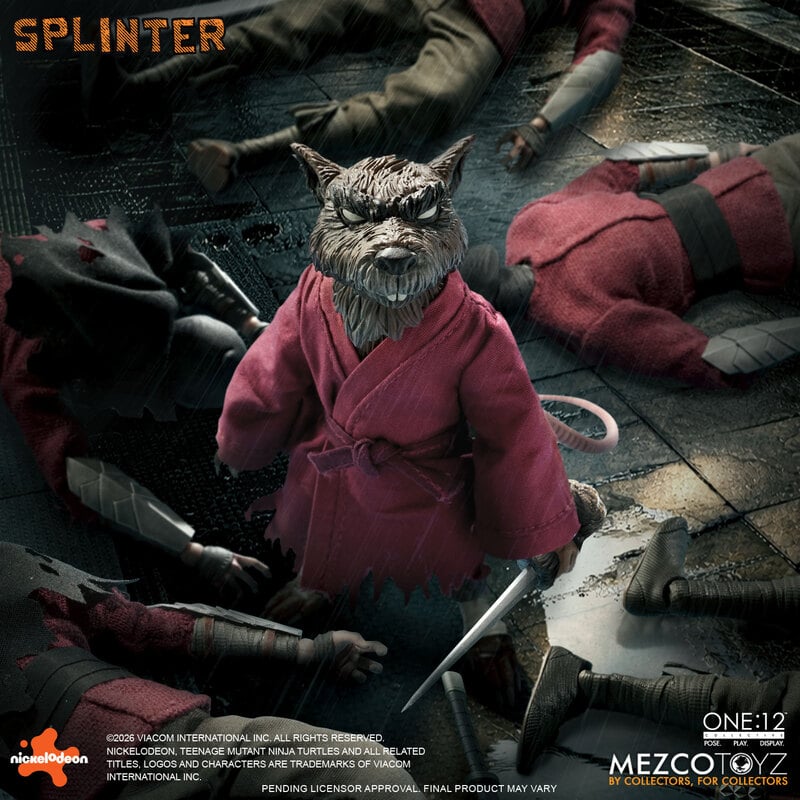 Load image into Gallery viewer, Mezco Toyz - One 12 Teenage Mutant Ninja Turtles - Splinter
