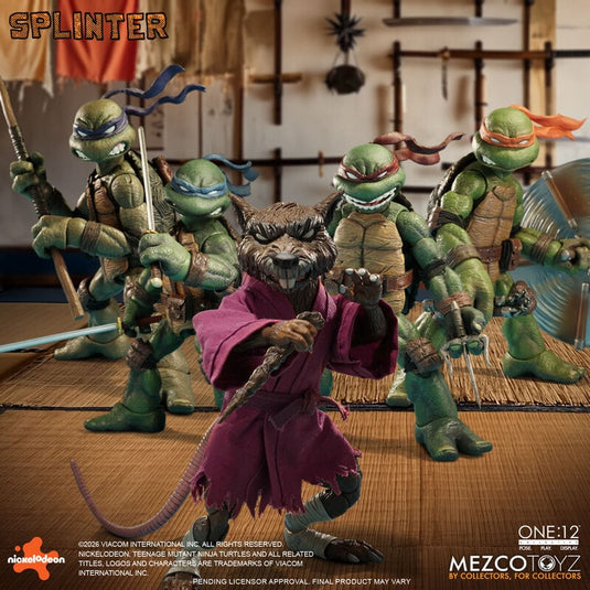 Mezco Toyz - One 12 Teenage Mutant Ninja Turtles - Splinter