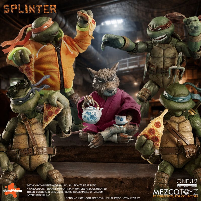 Load image into Gallery viewer, Mezco Toyz - One 12 Teenage Mutant Ninja Turtles - Splinter
