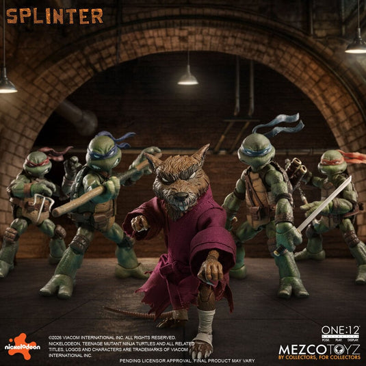 Mezco Toyz - One 12 Teenage Mutant Ninja Turtles - Splinter