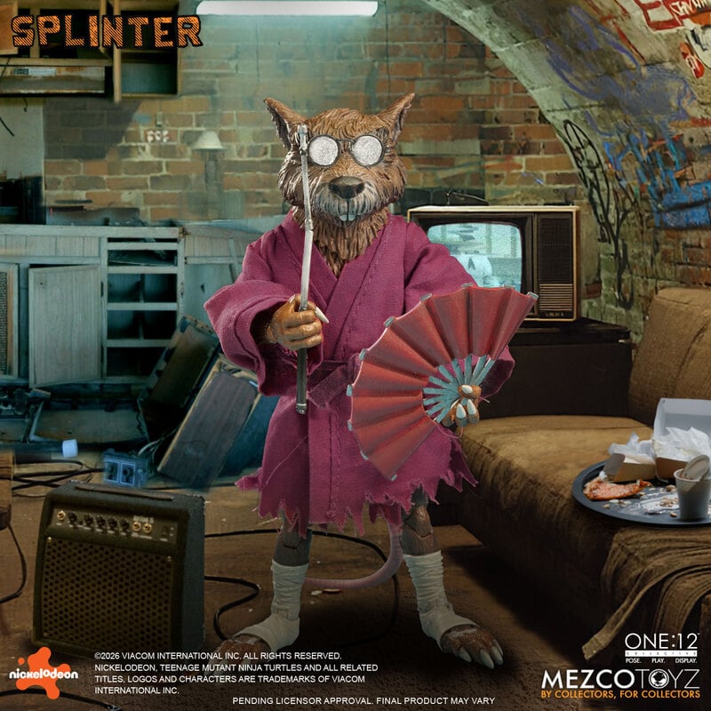 Load image into Gallery viewer, Mezco Toyz - One 12 Teenage Mutant Ninja Turtles - Splinter
