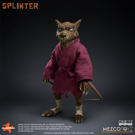 Mezco Toyz - One 12 Teenage Mutant Ninja Turtles - Splinter