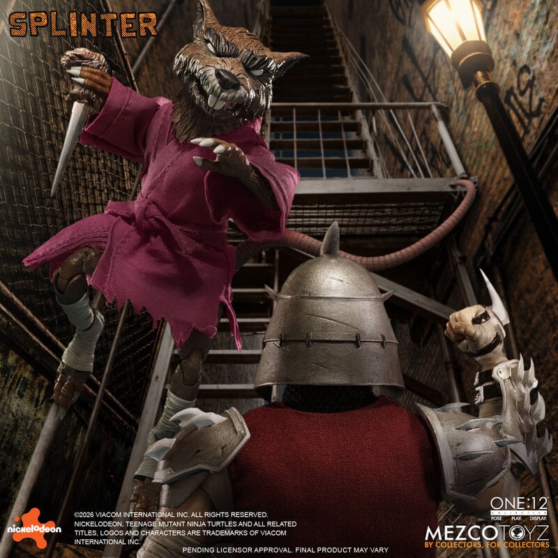 Load image into Gallery viewer, Mezco Toyz - One 12 Teenage Mutant Ninja Turtles - Splinter

