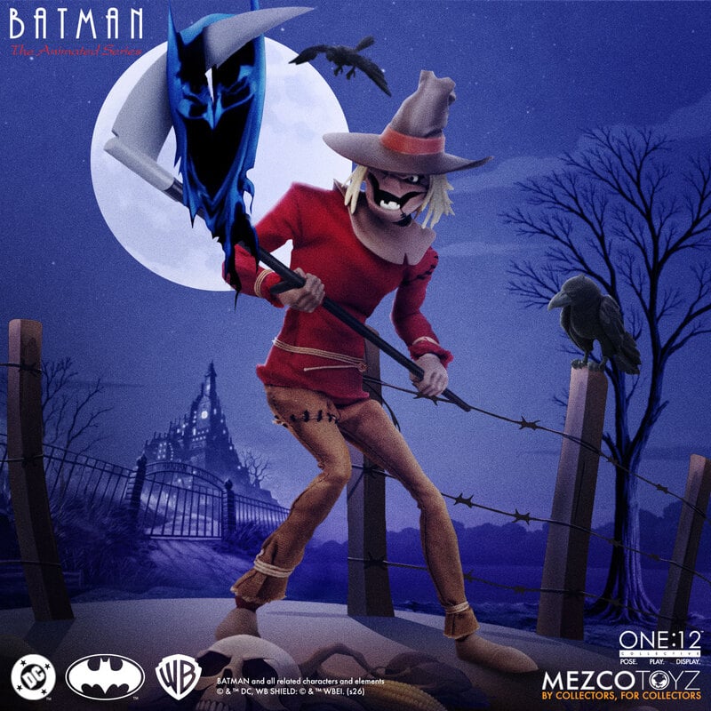 Load image into Gallery viewer, Mezco Toyz - One 12 Batman: The Animated Series - Scarecrow

