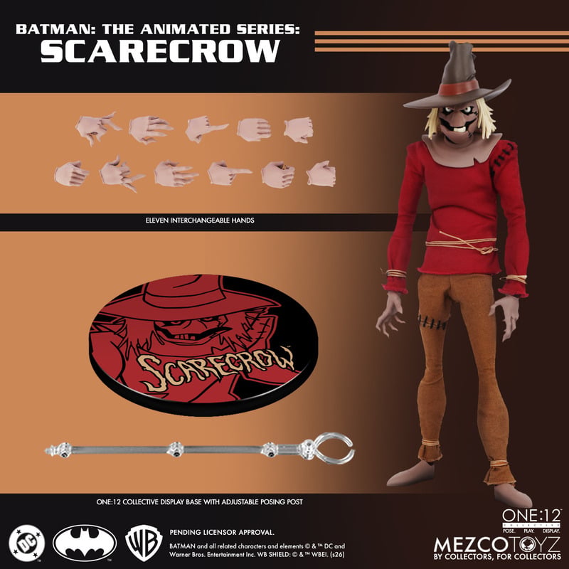 Load image into Gallery viewer, Mezco Toyz - One 12 Batman: The Animated Series - Scarecrow
