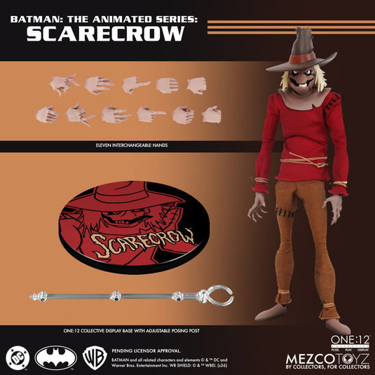 Mezco Toyz - One 12 Batman: The Animated Series - Scarecrow