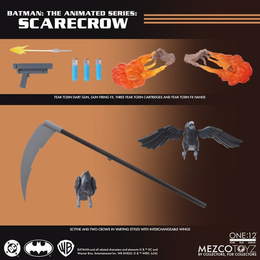 Mezco Toyz - One 12 Batman: The Animated Series - Scarecrow