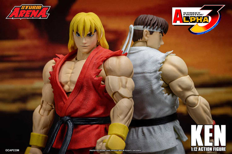 Load image into Gallery viewer, Storm Collectibles - Storm Arena: Street Fighter Alpha 3 - Ken 1/12 Scale
