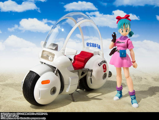 Bandai - S.H.Figuarts - Dragon Ball Bulma’s Capsule No. 9 Bike