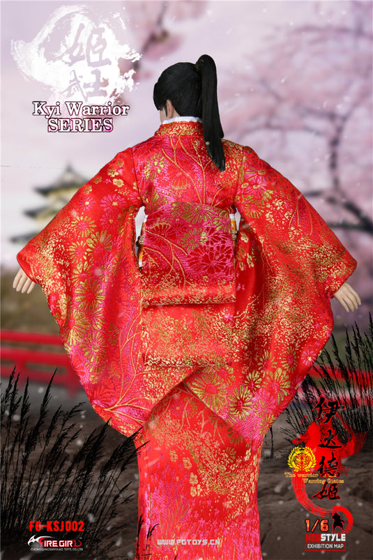 Fire Girl Toys - Warring States of Japanese Women: Warrior Suit Eadda Tokuhime - Black