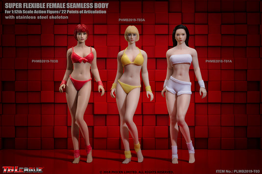 TBLeague - 1/12 Scale: Super-Flexible Female Seamless Suntan Body T03B