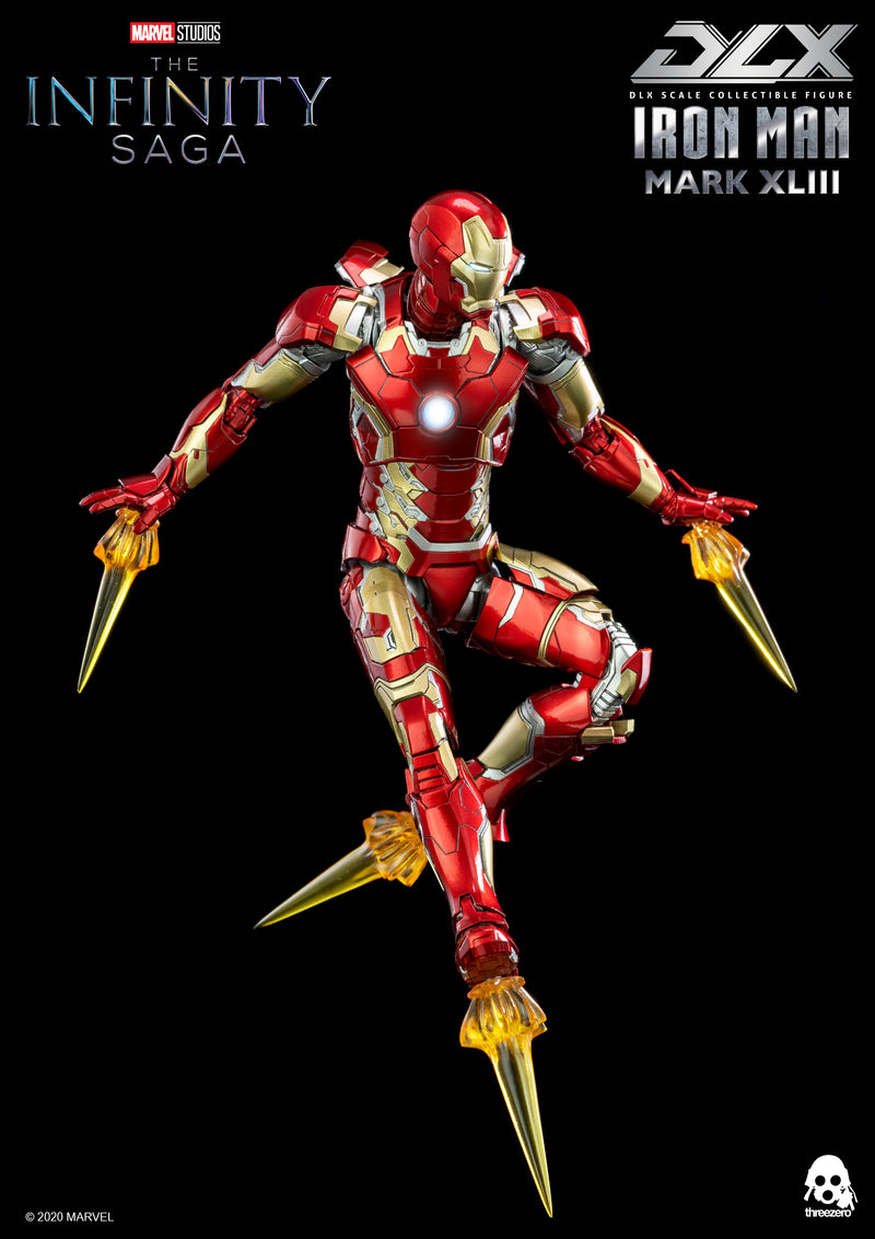 Load image into Gallery viewer, Threezero - 1/12  Avengers Infinity Saga DLX Iron Man Mark 43
