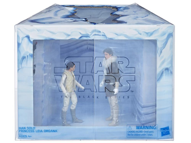 Load image into Gallery viewer, Star Wars the Black Series - Han Solo &amp; Leia Organa (Empire Strikes Back) Exclusive Two-Pack
